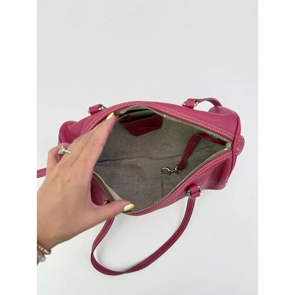 Vintage Dooney & Bourke pink barrel shoulder bag - Picture 8 of 11